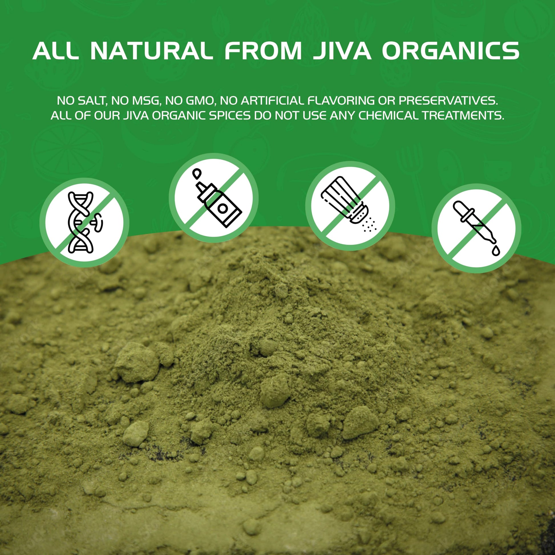 Unprocessed organic stevia leaves ground into fine green powder product view