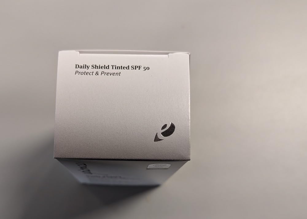 Epionce daily shield lotion container showing size and volume
