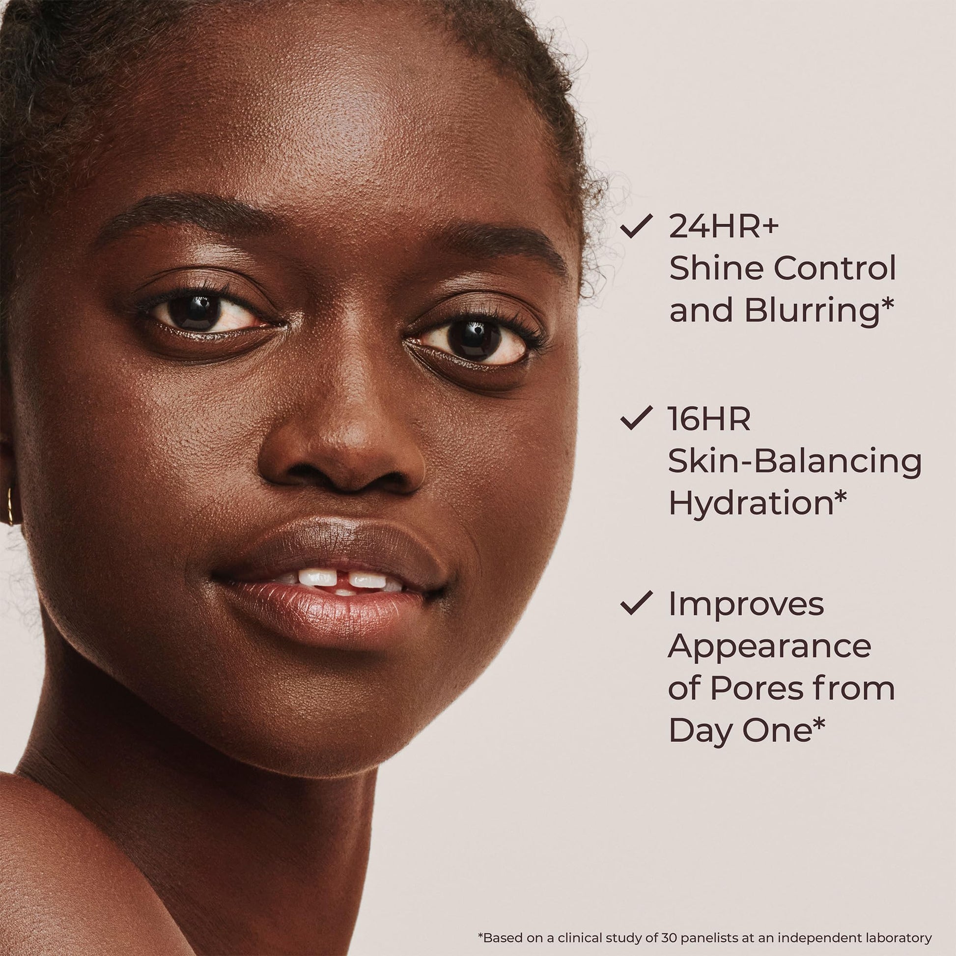 Laura Mercier imported USA skin tint packaging highlighting product details and benefits