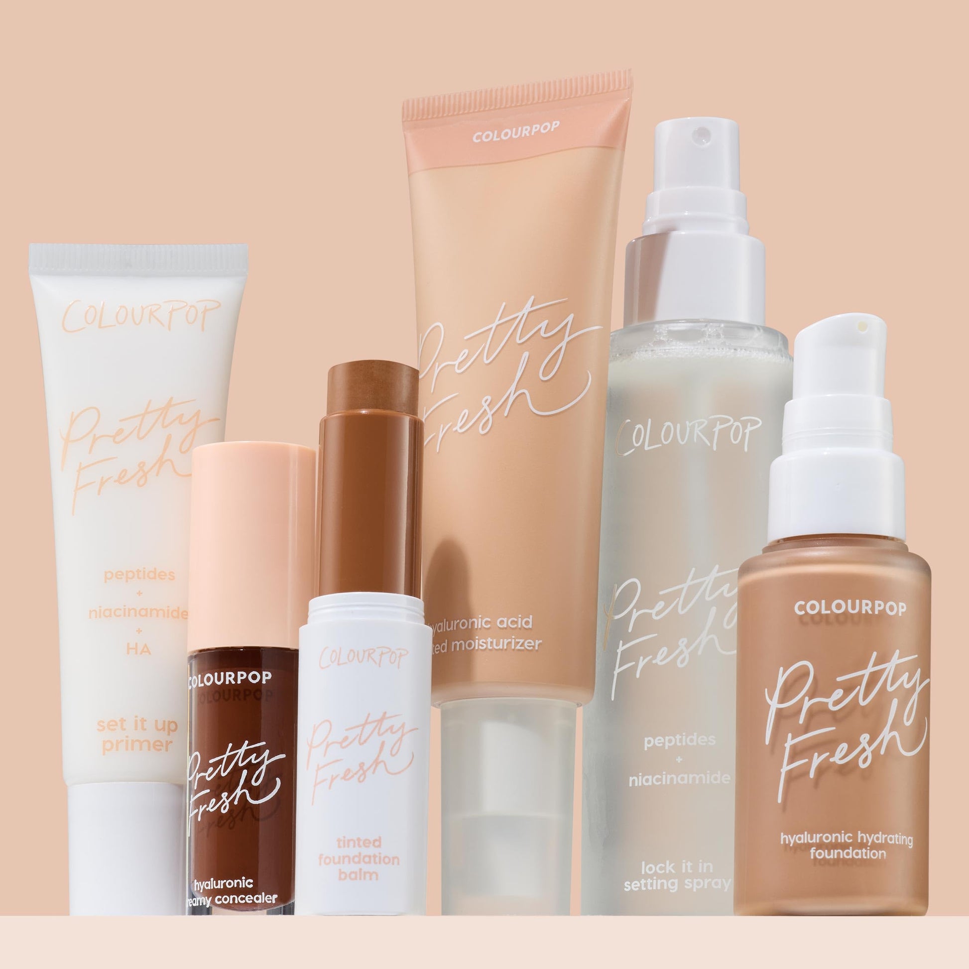 ColourPop light buildable coverage moisturizer standing upright