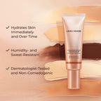 Laura Mercier Tinted Moisturizer Light Revealer texture swatch on skin