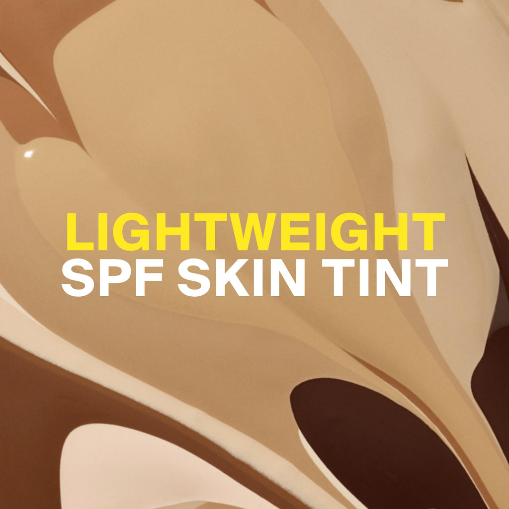 Supergoop Protec tint Daily Skin Tint texture swatch on skin