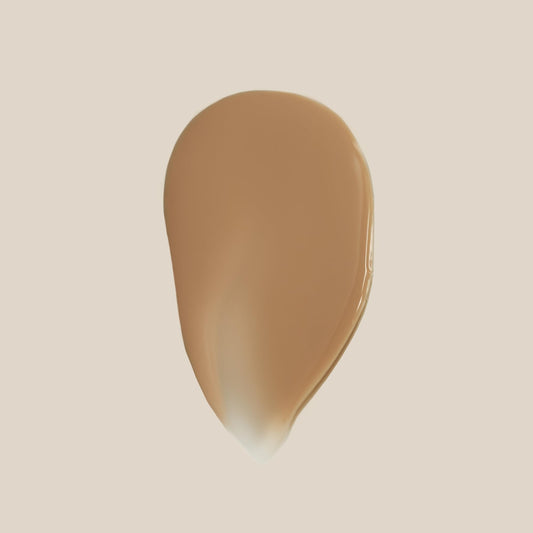 Summer Fridays skin tint fluid texture swatch in shade four