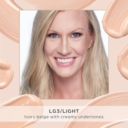 A dollop of PÜR Beauty hydrating foundation cream demonstrating its smooth and lightweight texture