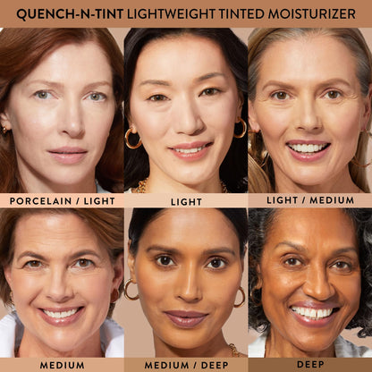 Texture detail of Laura Geller natural glow finish tinted makeup cream.
