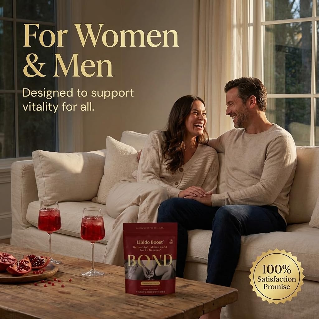 Bond Libido Booster individual sachets display