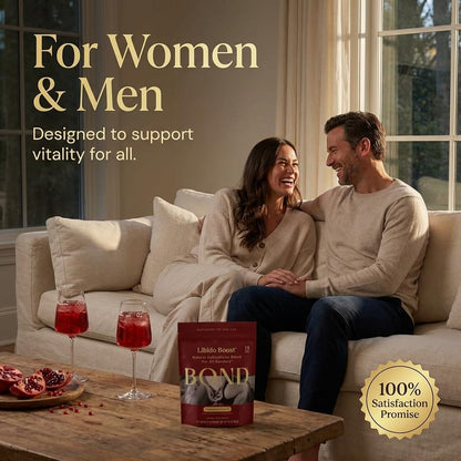 Bond Libido Booster individual sachets display