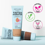 Wet N Wild Tinted Hydrator texture swatch on skin