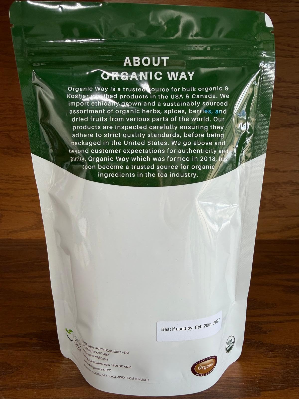 Fine texture of raw organic Tribulus terrestris powder in a bowl