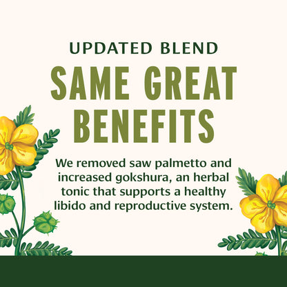Imported USA premium dietary supplement bottle for male reproductive vitality.