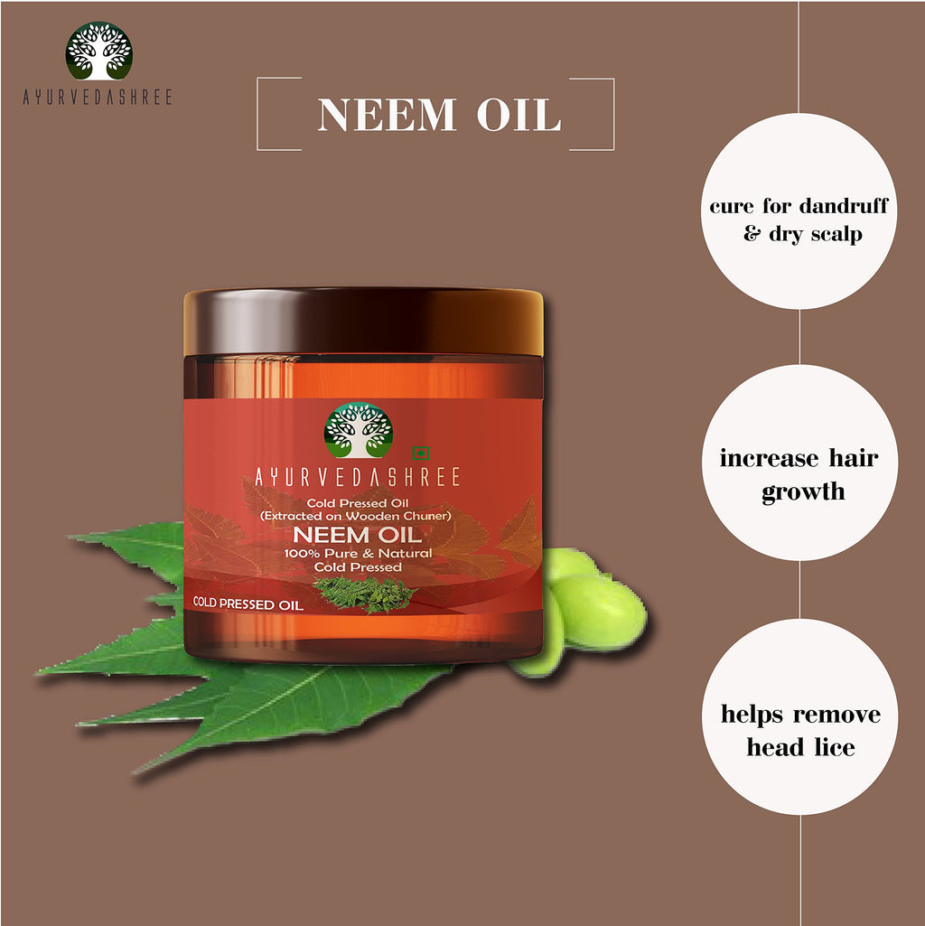 Ayurvedashree Cold Pressed Neem Oil plant and garden care