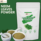 mGanna Pure Neem Leaf Powder texture and fine grind