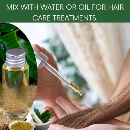 mGanna Pure Neem Leaf Powder natural hair mask preparation
