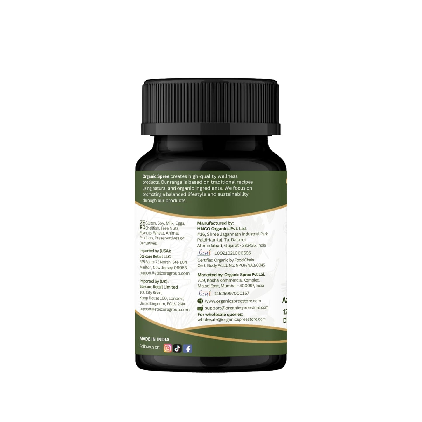 Organic Spree Neem Herbal Formula Tablets