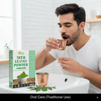 Herbs Botanica Neem Powder scalp treatment preparation