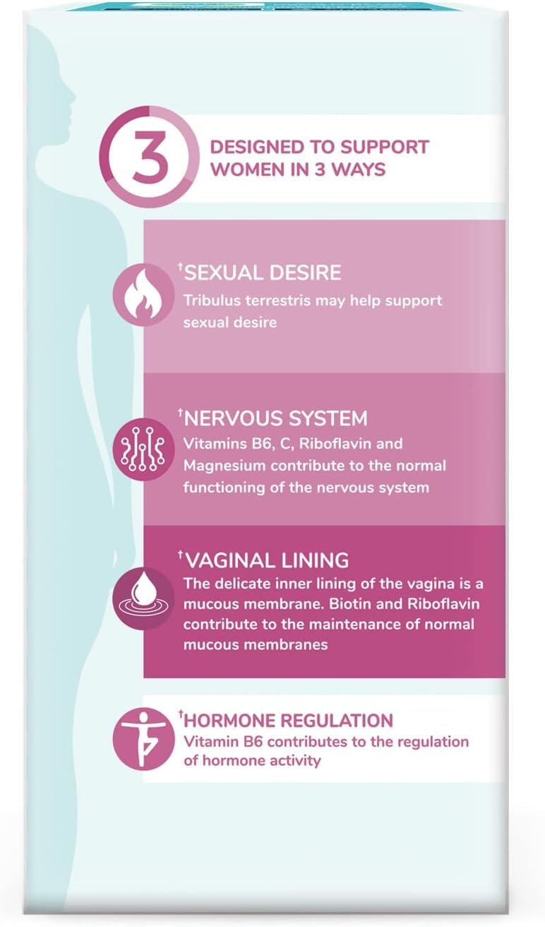 Premium imported Health and Her Intimacy support bottle