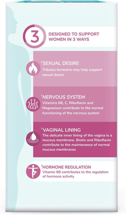 Premium imported Health and Her Intimacy support bottle