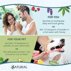 Zatural Pure Neem Bark Powder wellness supplement usage