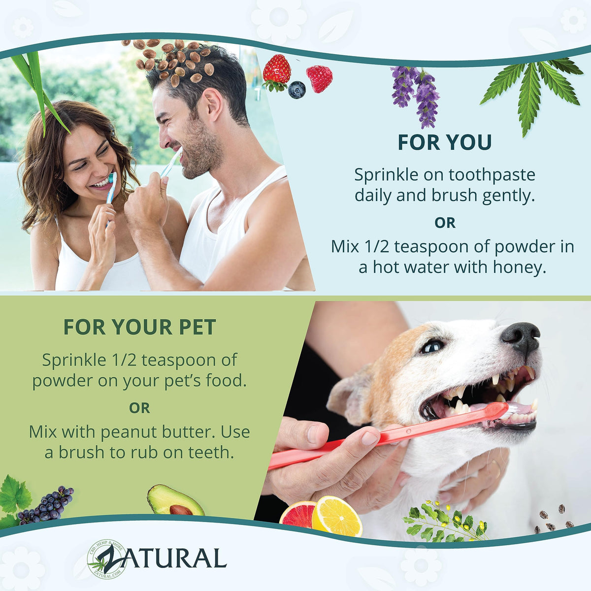 Zatural Pure Neem Bark Powder wellness supplement usage
