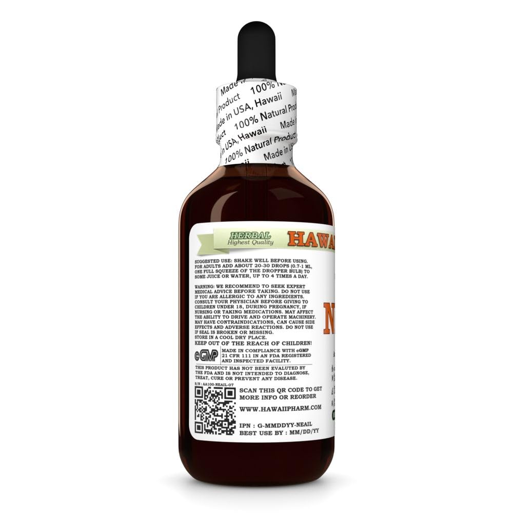 Hawaii Pharm Neem Alcohol Free Extract dropper and bottle