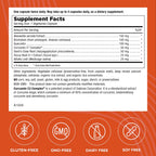 Mt. Angel Vitamins InFlamEze Supplement Facts Label