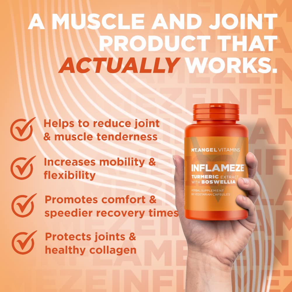 Mt. Angel Vitamins InFlamEze Natural Joint Support Supplement