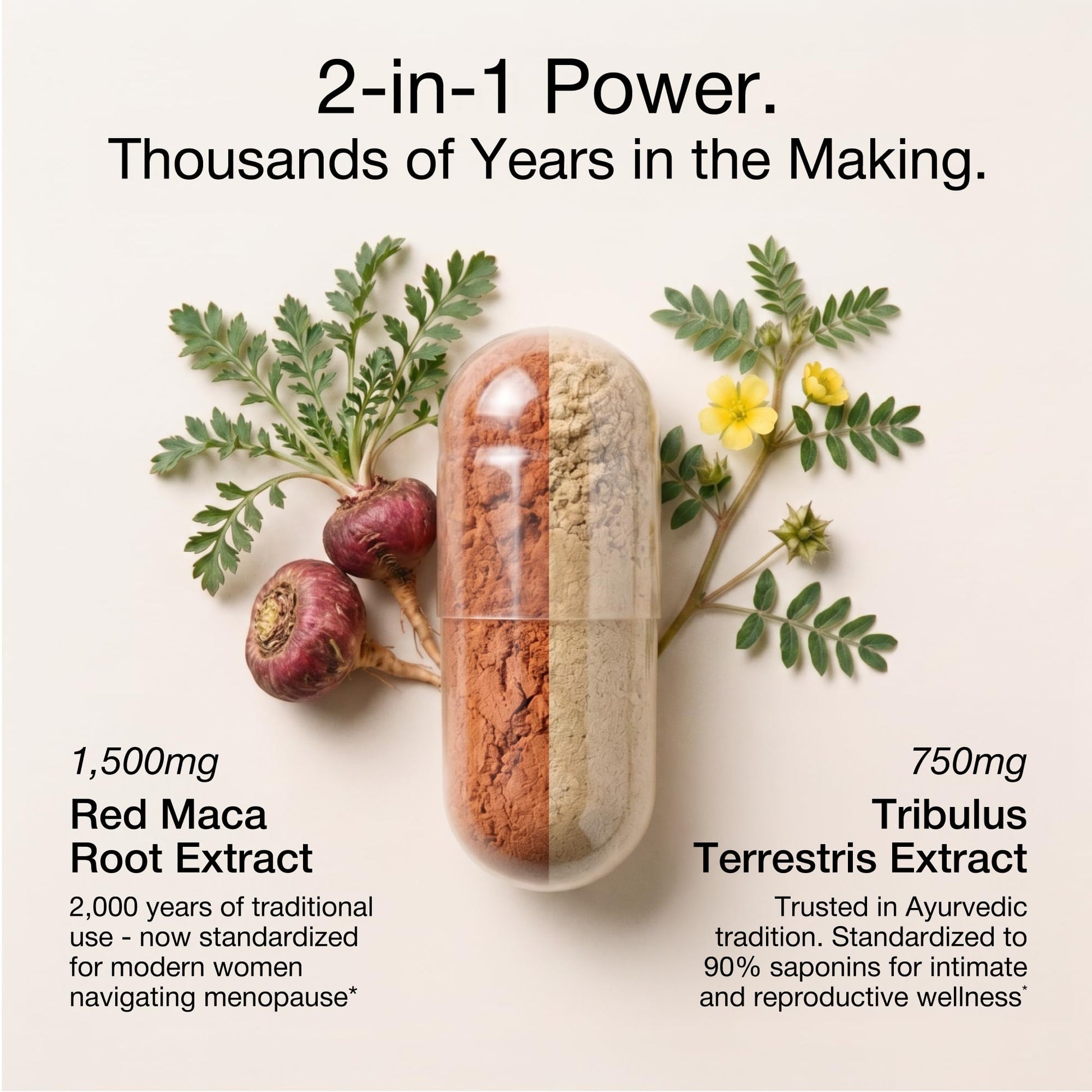 Side view of Unaltered mood support supplement packaging