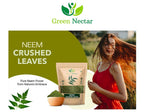 Green Nectar Pure Crushed Neem Leaf Detox Tea brewing preparation