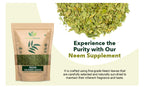 Green Nectar Pure Crushed Neem Leaf Detox Tea vegan and non-GMO label
