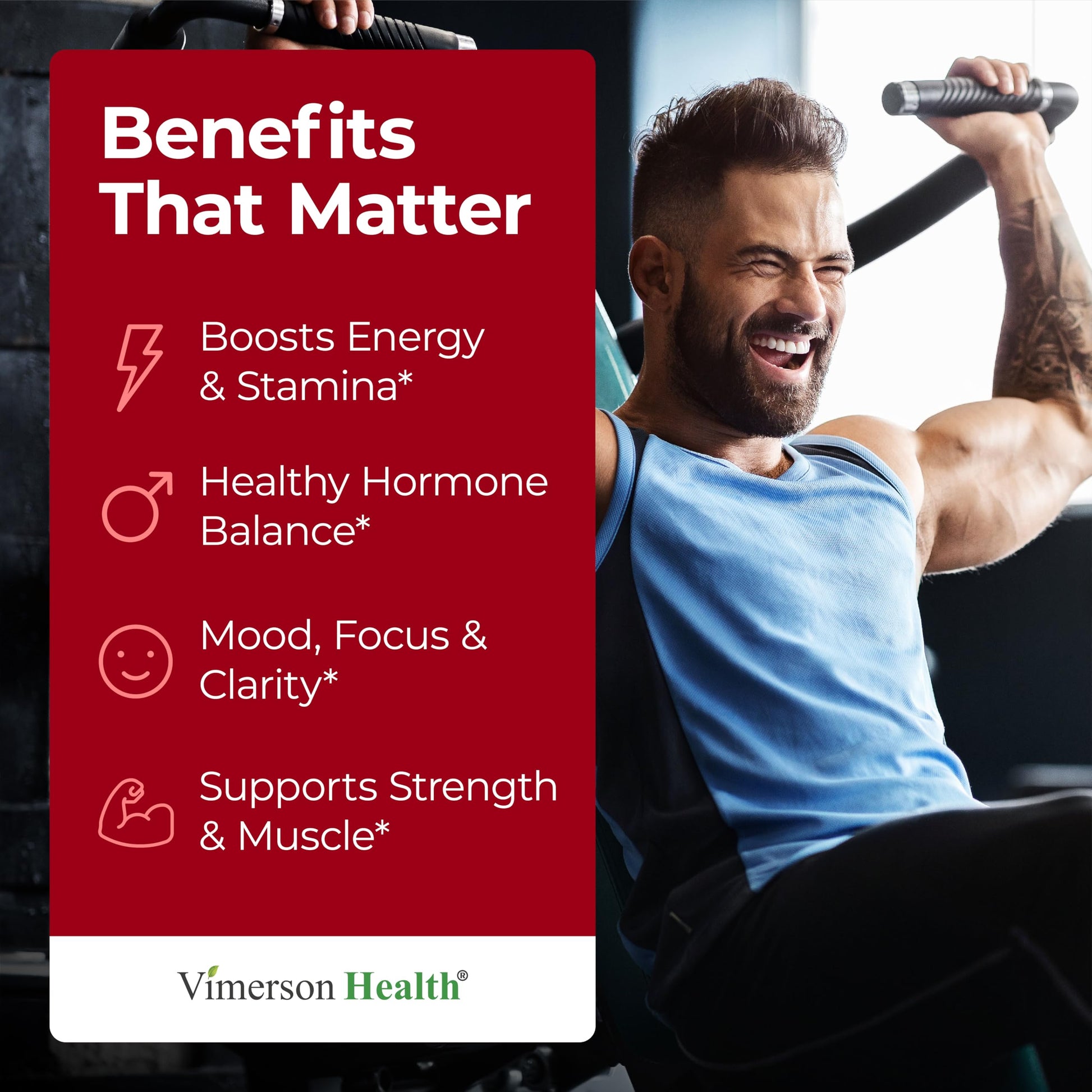 Vimerson Health Tribulus Terrestris label showing ingredients