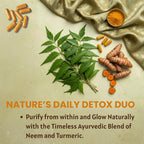 Ireya Ayurveda Neem and Turmeric black pepper antioxidant benefits