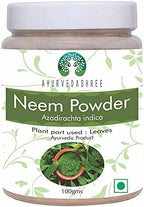 Ayurvedashree Pure Neem Leaf Powder mixed in bowl for DIY face pack
