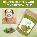 Authentic USA imported neem powder for hair care