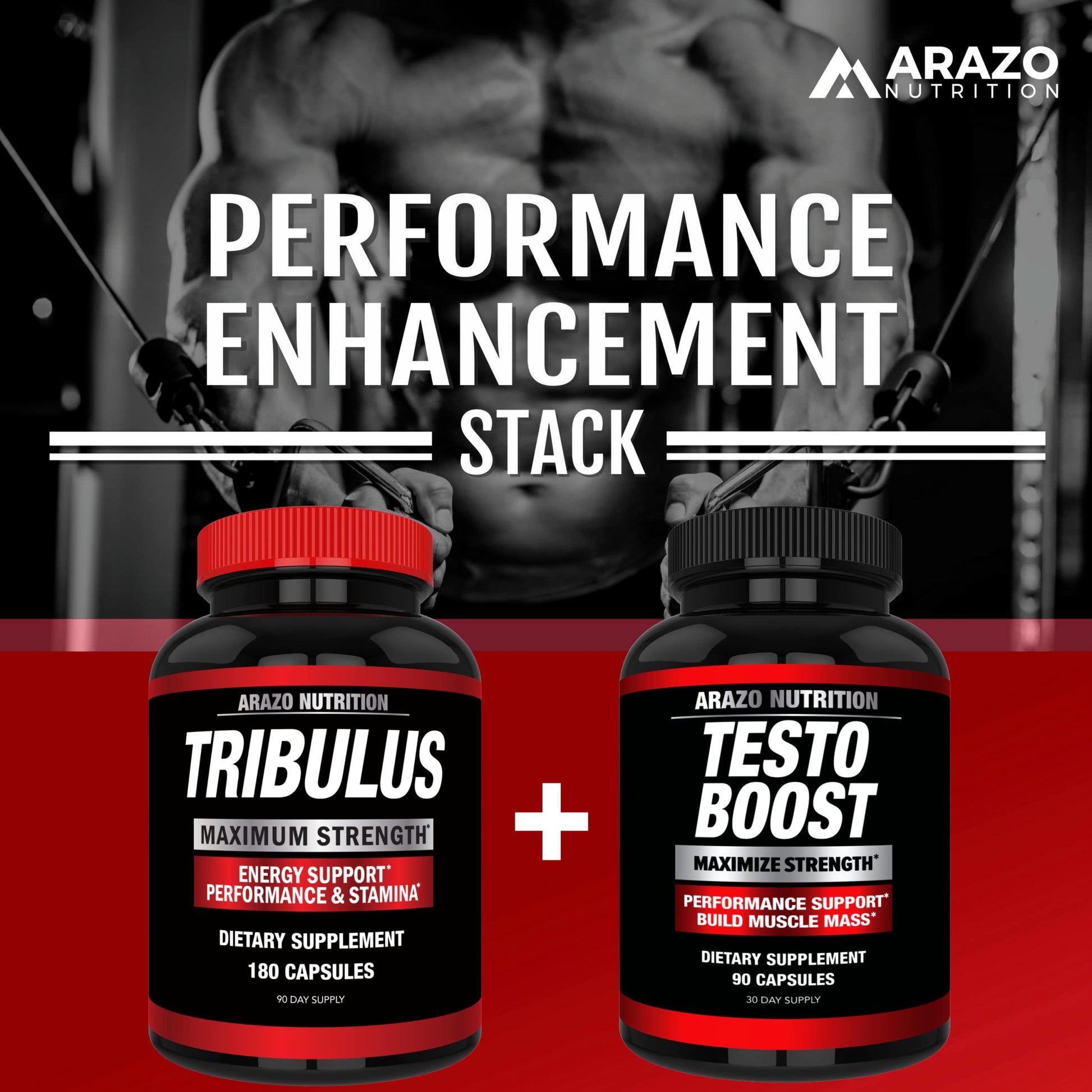High quality image of Arazo Nutrition Tribulus bottle