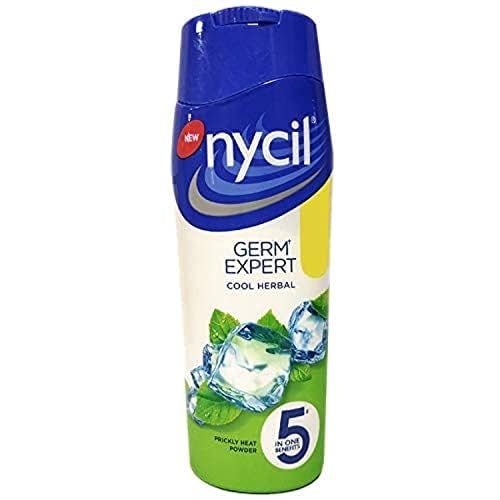 Nycil Cool Herbal Powder Germ Fighter Formula Details