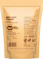 Way4Organic Neem Bark Powder herbal dental and digestion support pouch