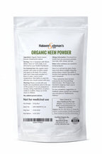 Hakeem Suleman s S-care Organic Neem Powder USDA organic label