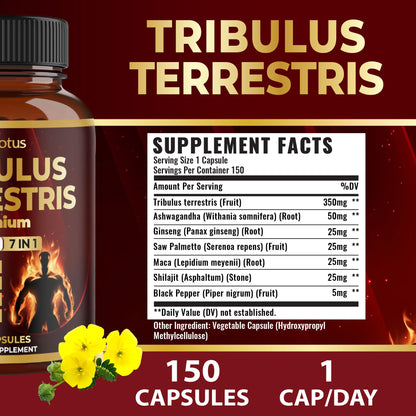 Zolotus dietary supplement bottle nutritional facts