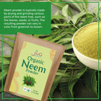 Jiva Organics Neem Powder USDA Organic Certification Label