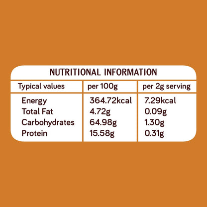 Killi Thirikadugam 100g Pouch Back Label Details