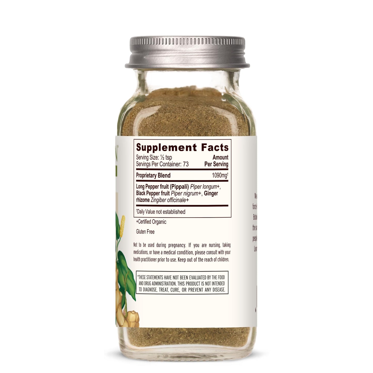 Banyan Botanicals Trikatu Powder authentic USA import packaging