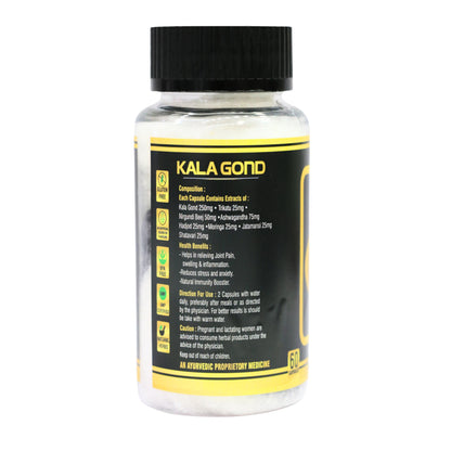 Daerveda Dev Ayurveda Kala Gond and Jatamansi supplement bottle
