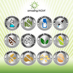 Amazing India Neem 500mg capsules gluten-free symbol
