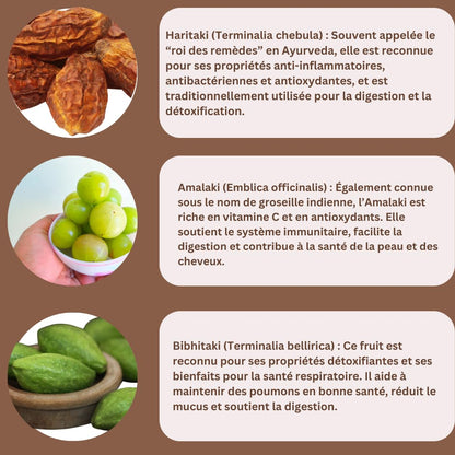Authentic mGanna triphala powder 227 grams package for immunity boost