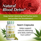 Organic Veda Neem daily wellness herbal supplement packaging