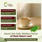 Organic Way Neem Leaf Herbal Tea Brewing Process