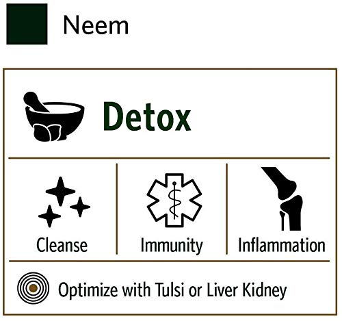 Organic India Neem capsules immune support and detox benefits