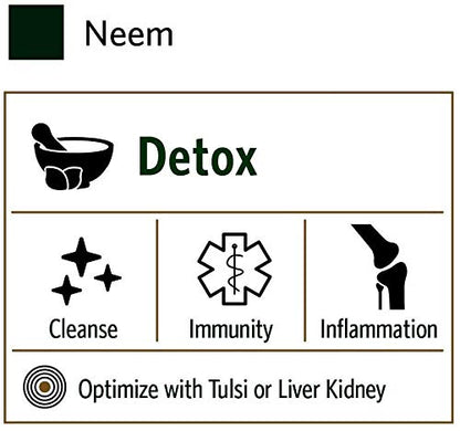 Organic India Neem capsules immune support and detox benefits