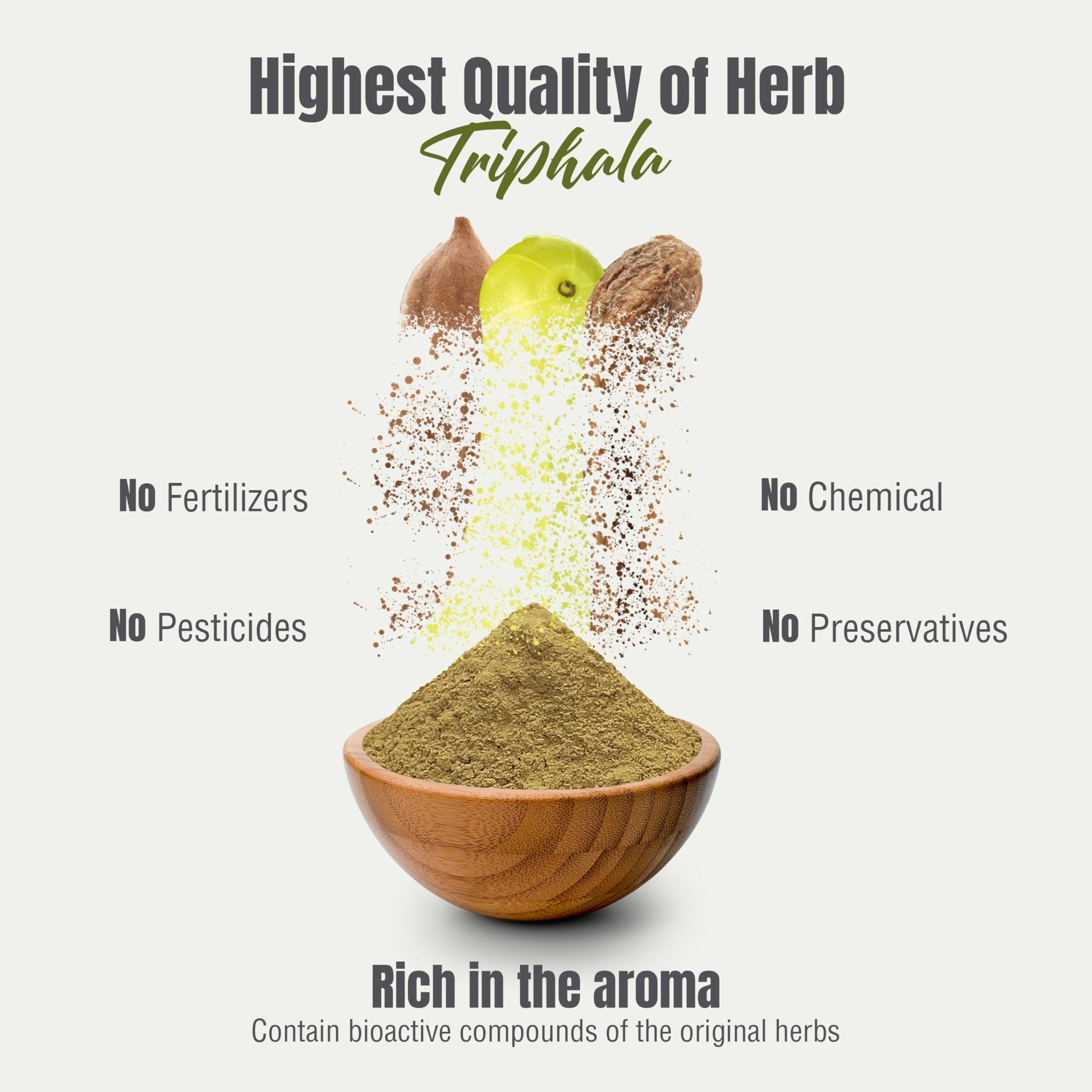 Premium 454 grams resealable bag of Herbsforever traditional Indian gooseberry blend