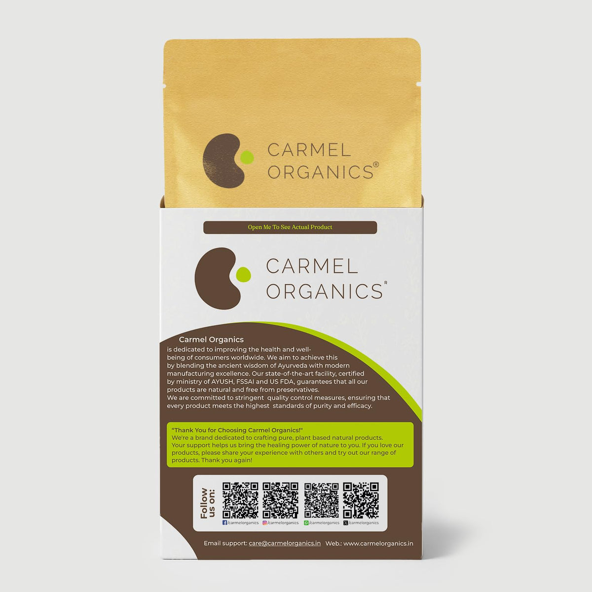 Natural Ayurvedic neem powder texture